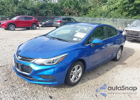 2018 Chevrolet Cruze Lt Auto из США, поврежденный, VIN 1G1BE5SM3J7143145